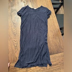 James Peres Navy T-Shirt Dress